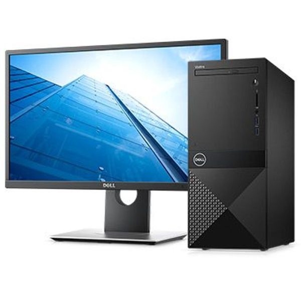 Dell Vostro 3670 Mini Tower Core i7 8TH Gen 08GB 1TB Hard Drive DVD/RW UBUNTU With Dell 18.5 inch LED 1 Years Local Warranty - Image 2
