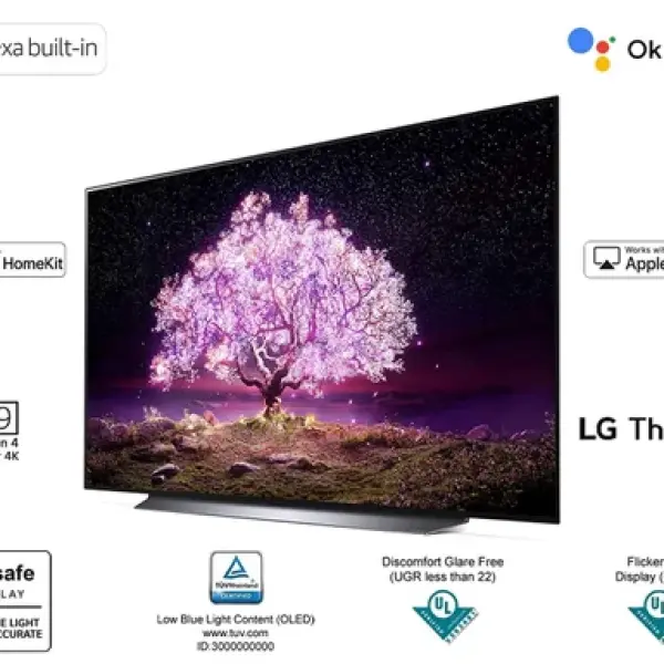 LG C1 Series 4K OLED Smart TV