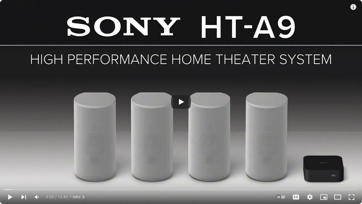 Sony HT-A9 Home Theater System